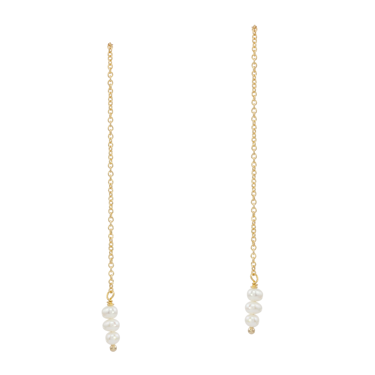 Juvelan Perfect Match Durchzieher Ohrringe Silber 13cm