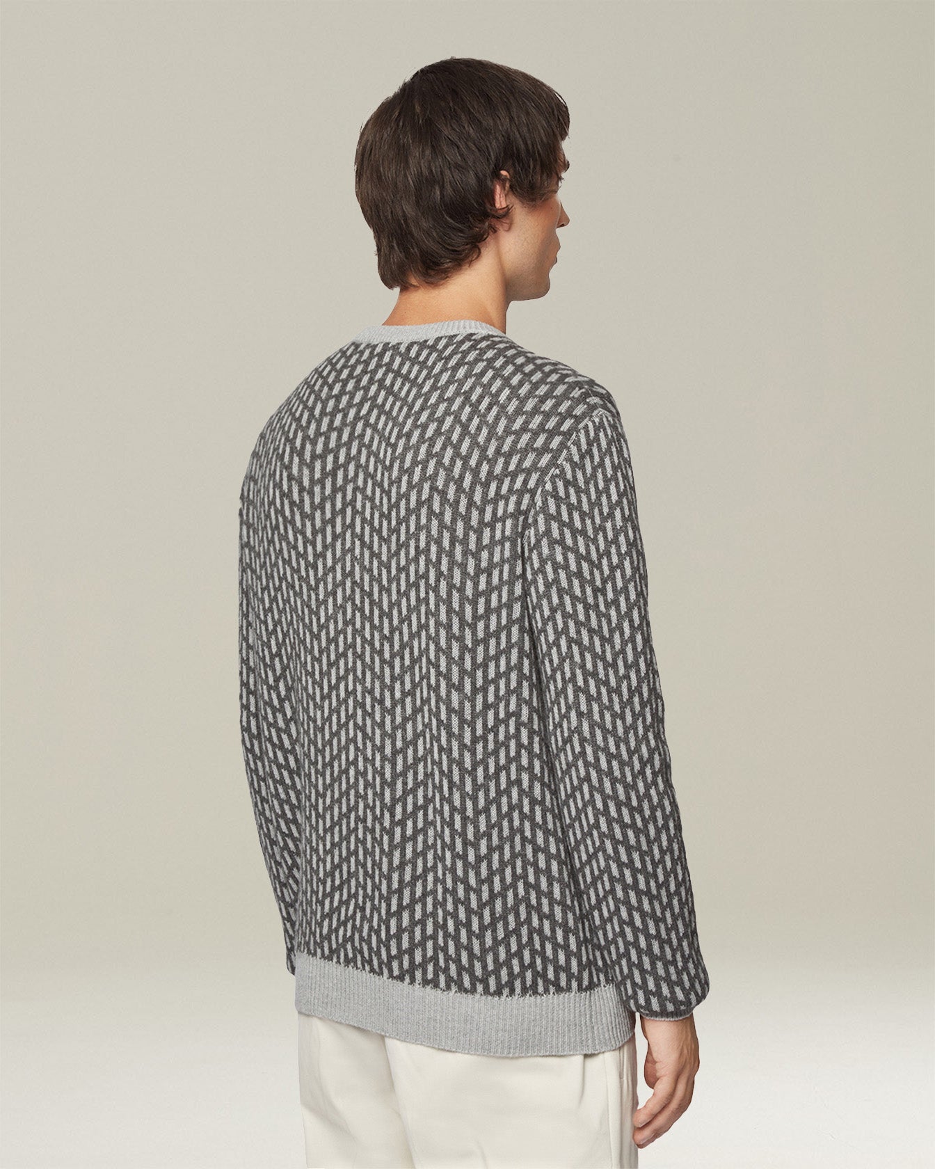 Kiton Knitwear Cashmere Jumper Pullover Jacquard Kaschmir
