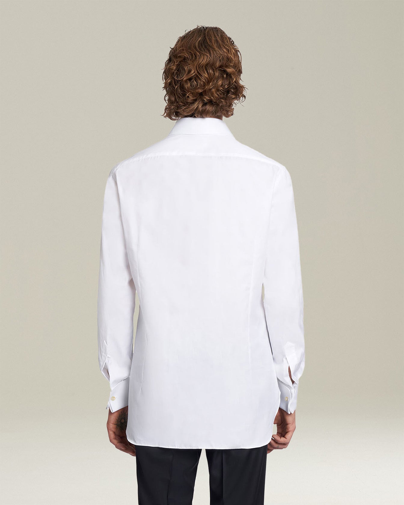 Kiton Camicia Cotone Hemd Schwarz Baumwolle