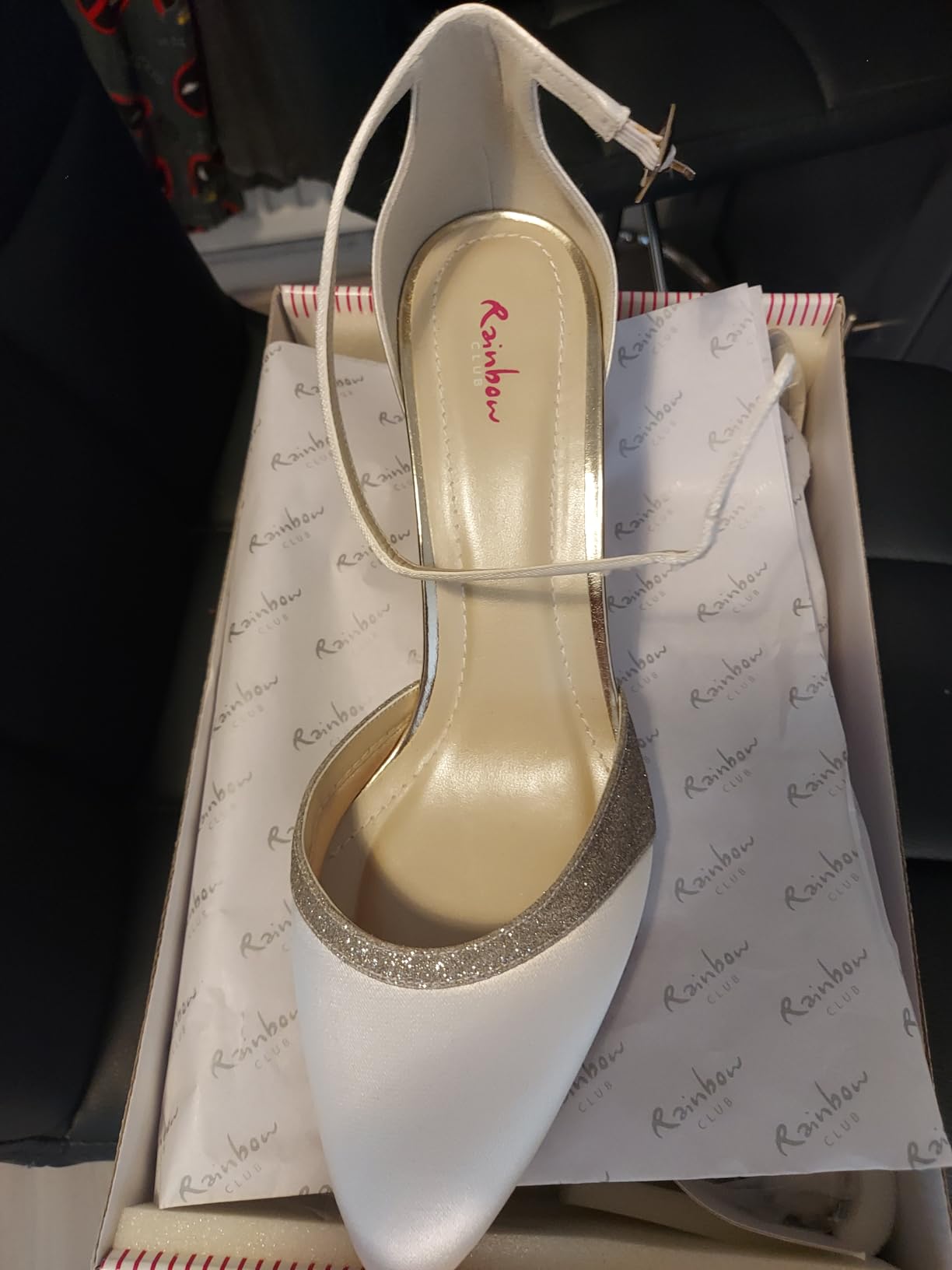 Rainbow Club Timeless Lisan Pumps Ivory Satin 6,5 cm