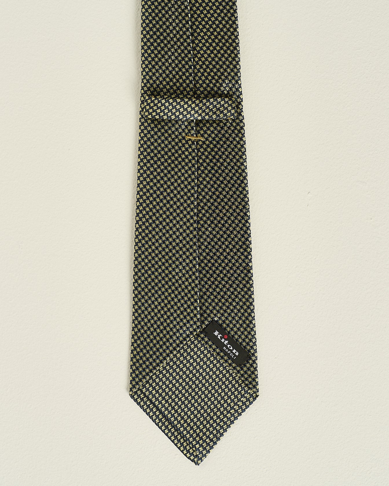 Kiton Patterned Silk Tie Seidenkrawatte TU gemustert