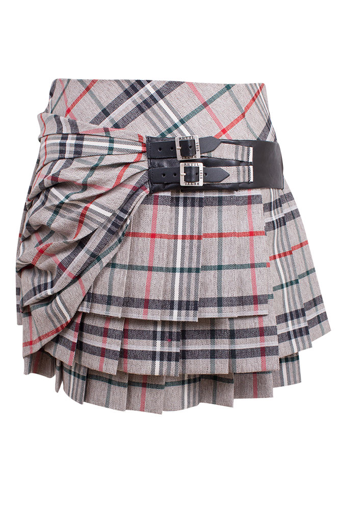 Rettl Men Mc Aidan Rock Kilt Karo Wolle