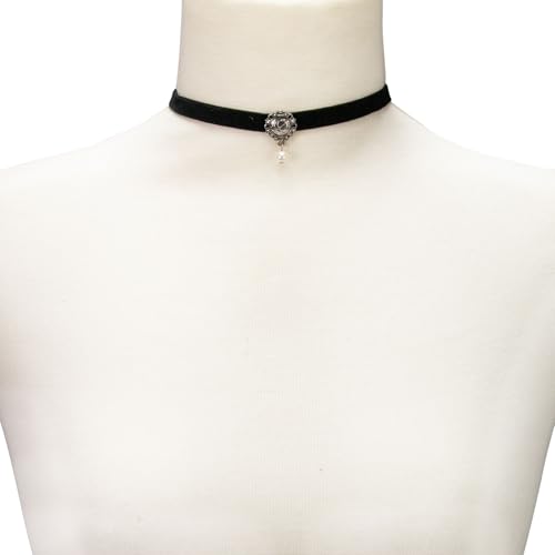 Alpenflüstern Oktoberfest DHK346 Kropfband schwarz