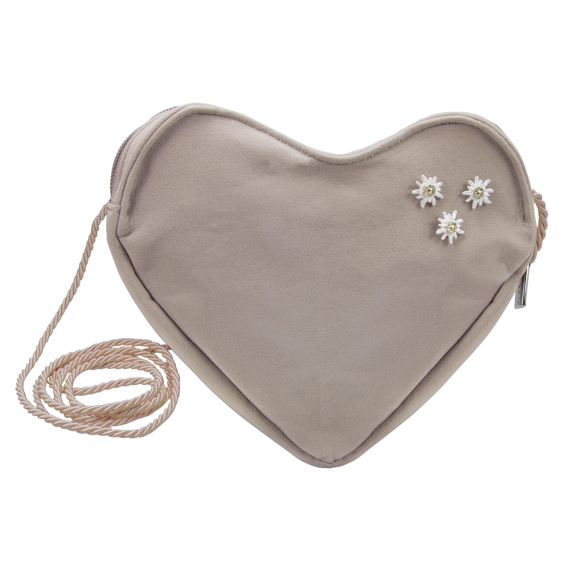Alpenflüstern DAHEIM DTA102 Herztasche schwarz Greta Mini