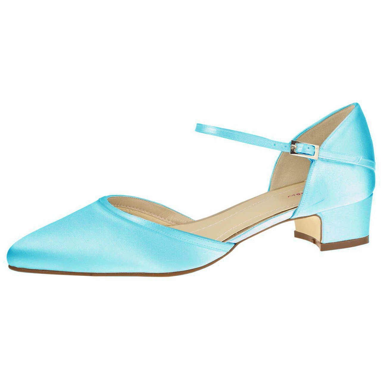 Rainbow Club Timeless Piper Pumps Satin Fesselriemchen