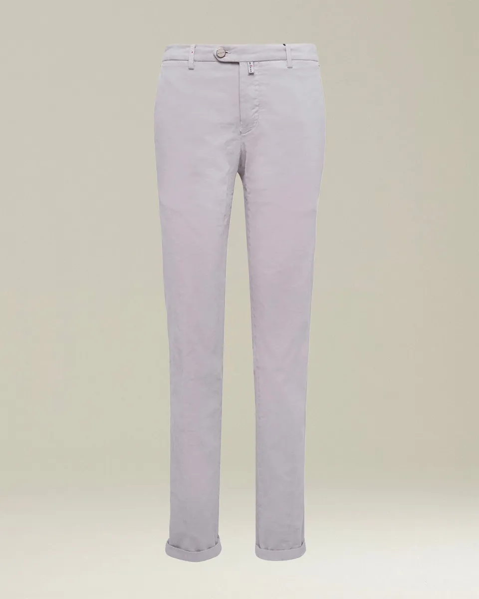 Kiton Trousers Baumwollhose Eis Slim Stretch