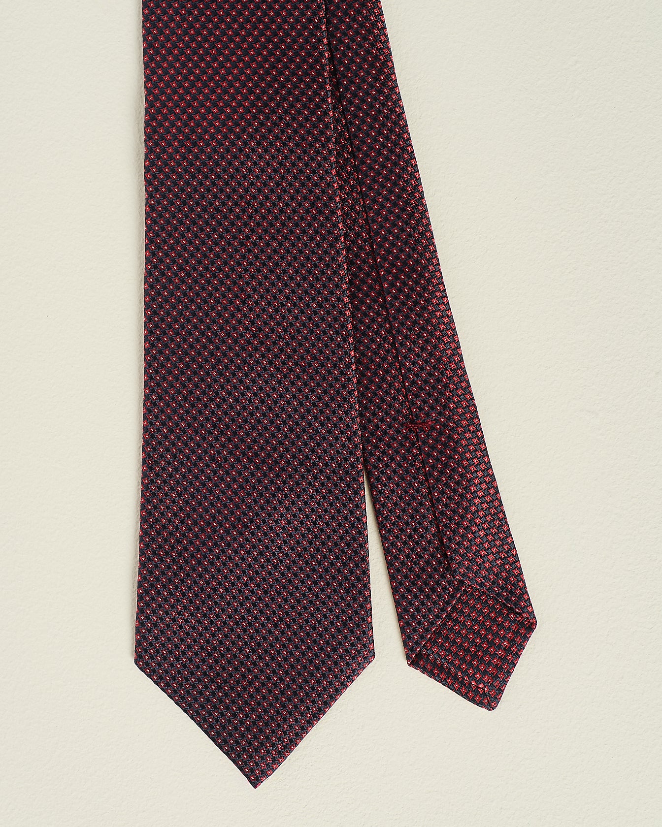 Kiton Ties gemusterte Krawatte Seide 148 cm TU