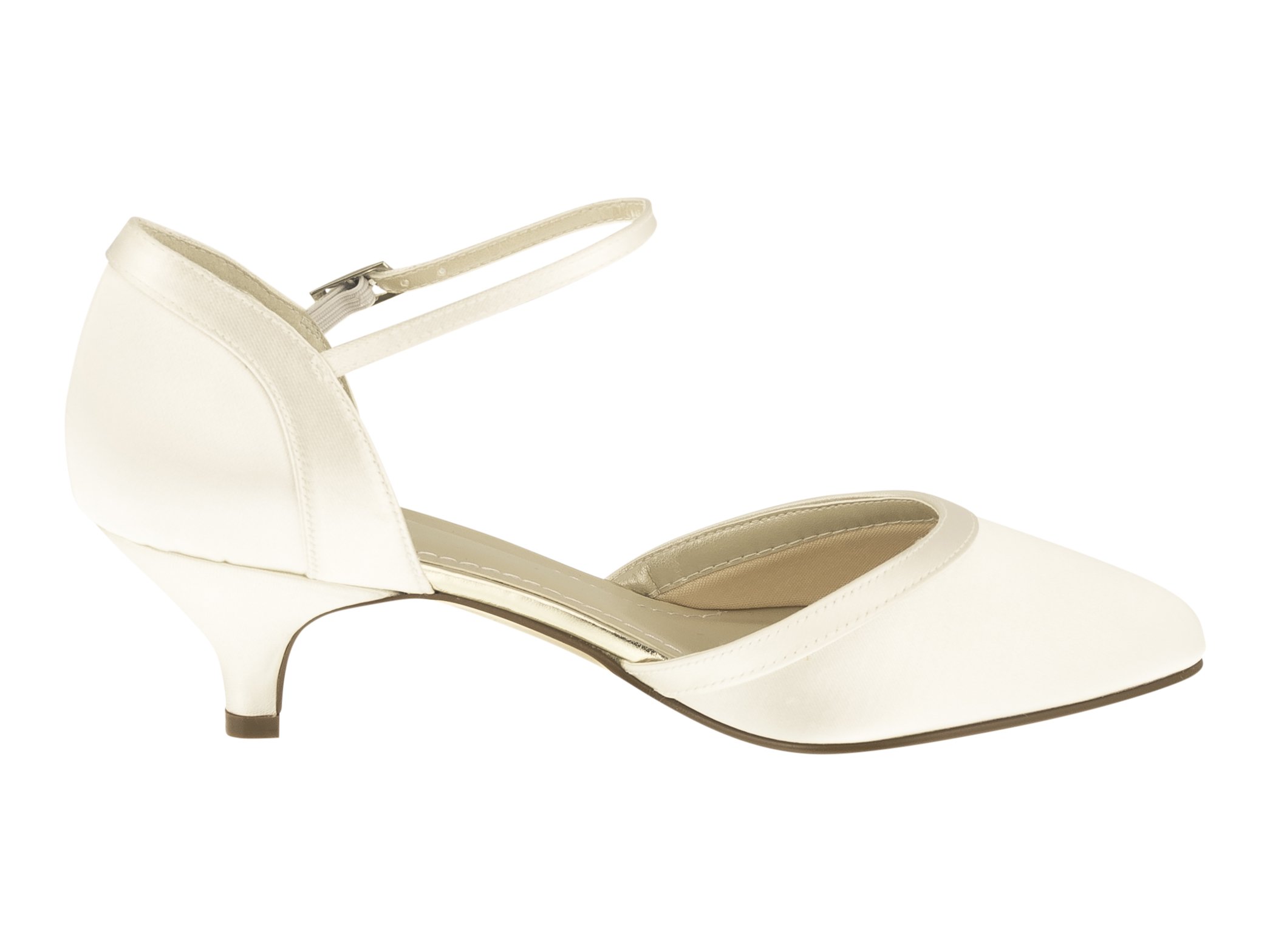 Rainbow Club Timeless Brianna Pumps Ivory Satin 5 cm