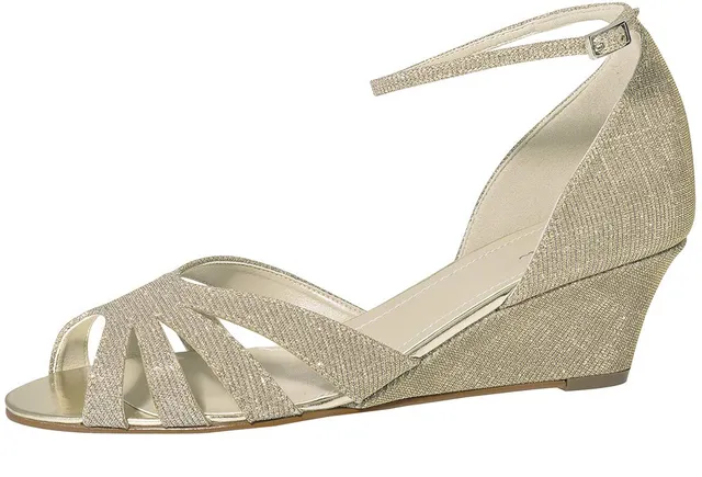Rainbow Club Embellished Michelle Sandalette Gold 40.5