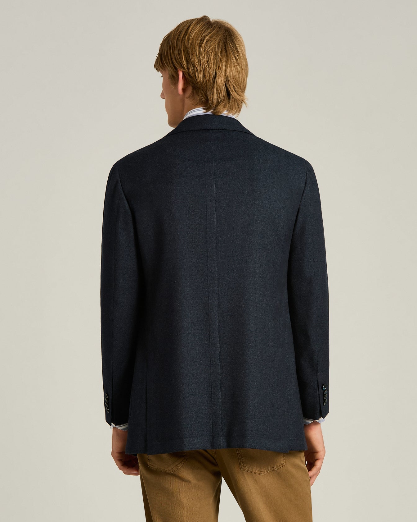Kiton Jackets Sakko Kaschmir blau einreihig Gr. 50