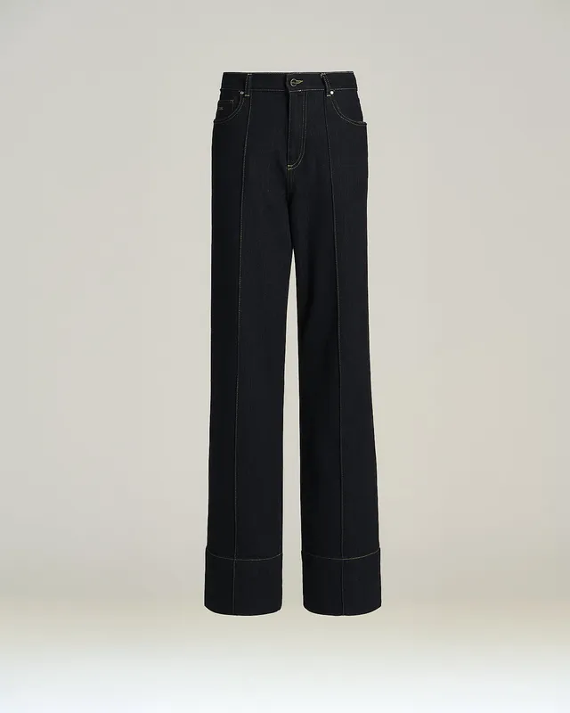 Kiton Trousers Jeans dunkelblau Baumwolle Gr. 46