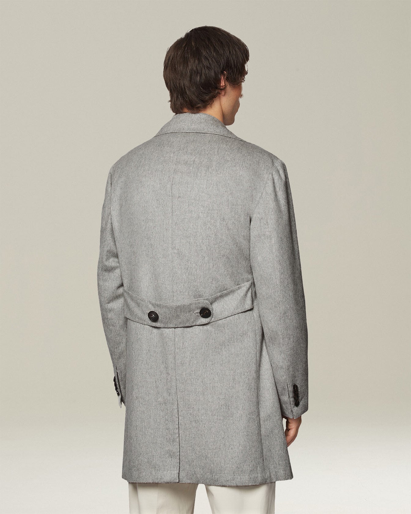 Kiton Outerwear Cappotto Kaschmirmantel doppelreihig Herren