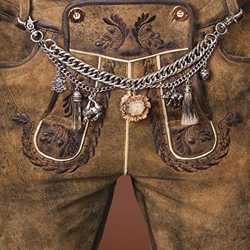 Alpenflüstern DAHEIM HCH034 Charivari Paul antik-silber Herren