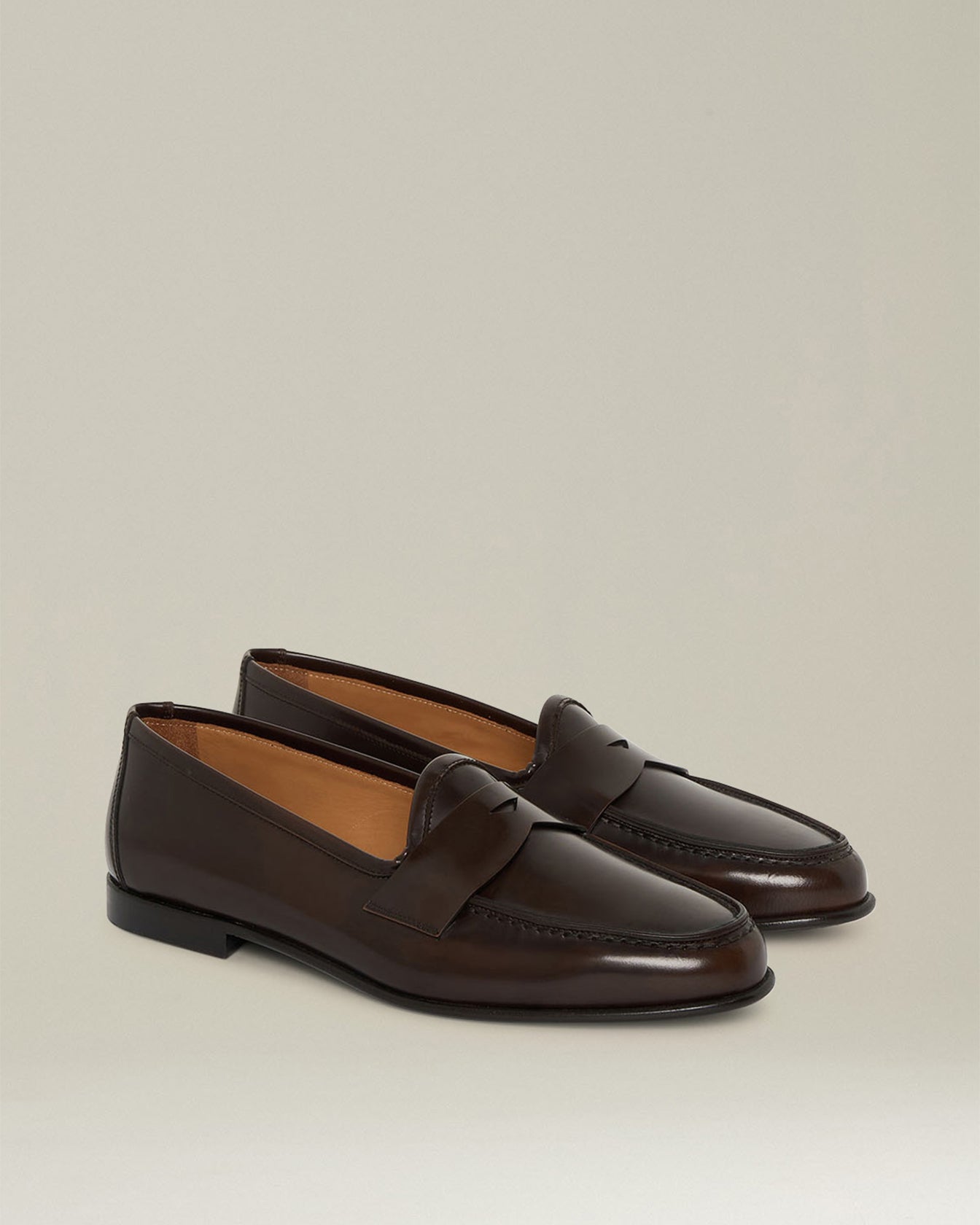 Kiton Shoes Mokassin Kalbsleder Slipper Ledersohle