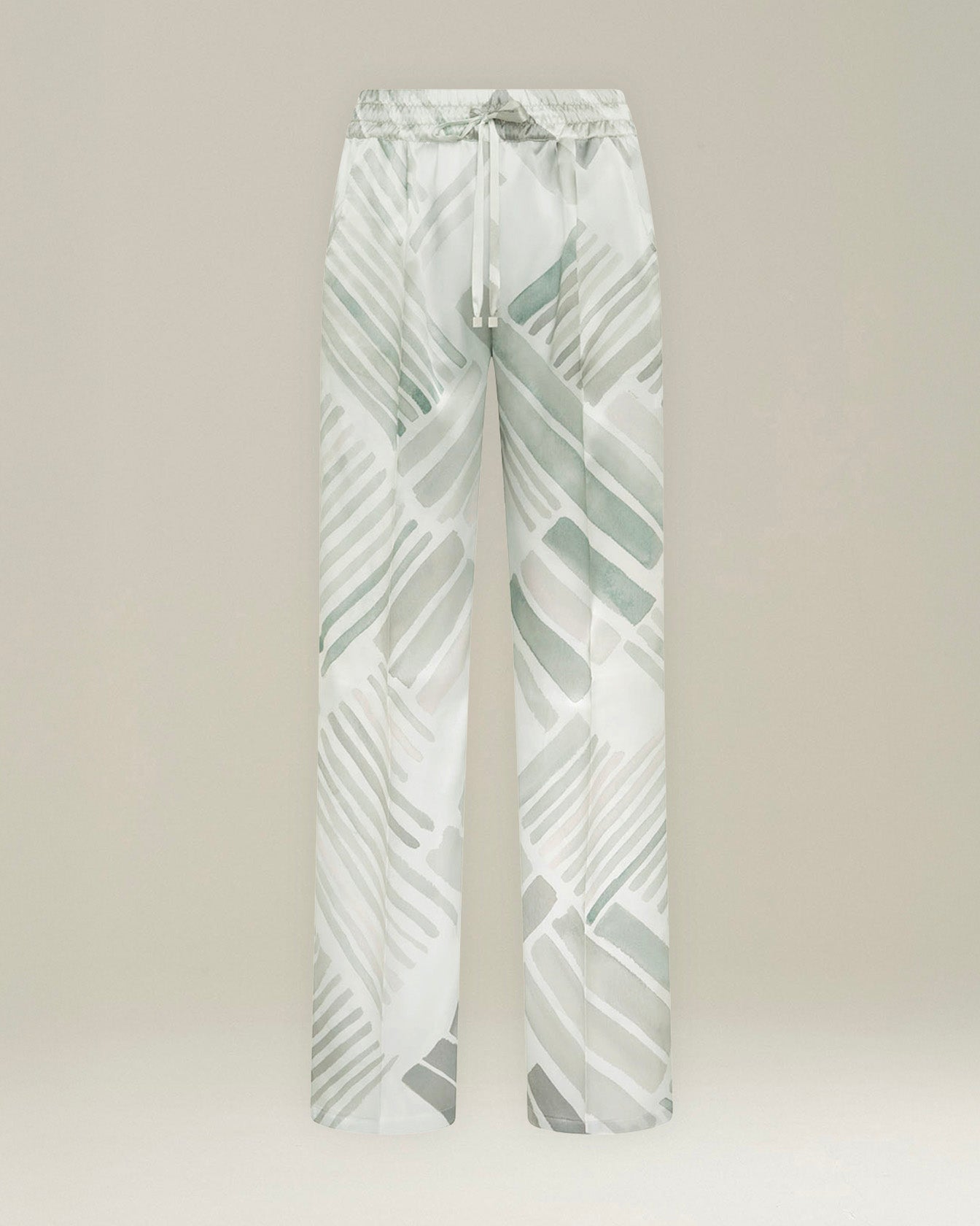Kiton Silk Trousers Seidenhose Ethnic Brush Gr. 36-48