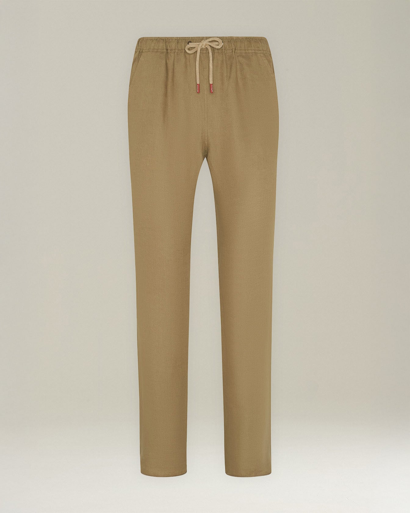 Kiton Leinen Hose Comfort Kordelzug Pull-On Herren