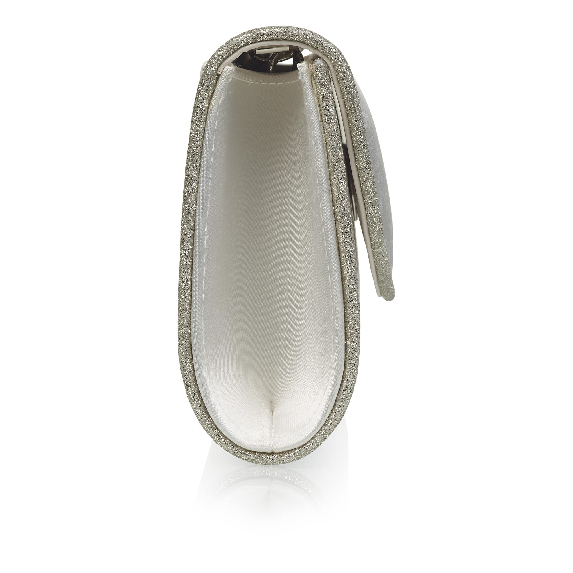 Rainbow Club Handbags Valetta Brauttasche Ivory Glitter