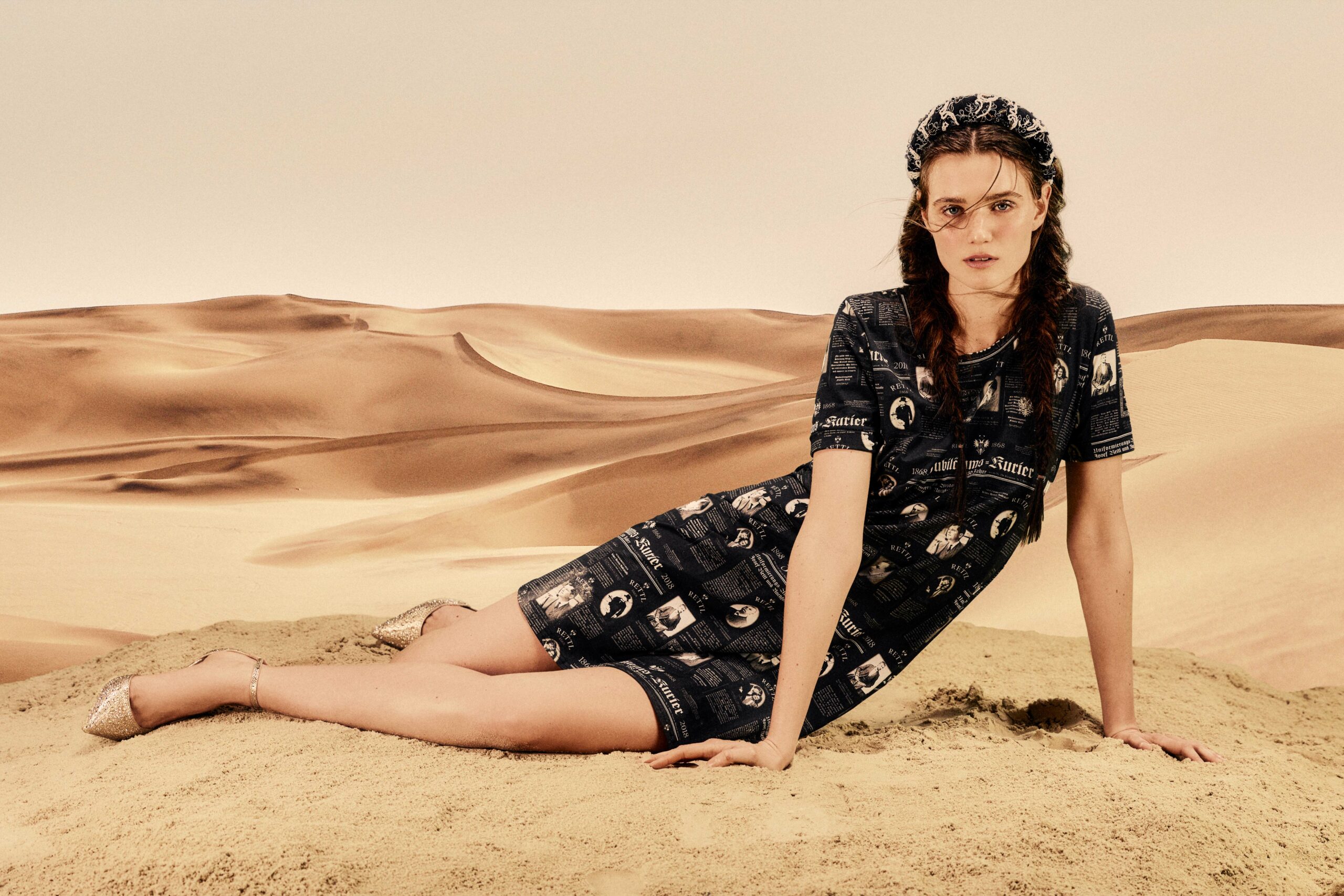 Rettl Women Luna Dirndlkleid Baumwolle Reißverschluss