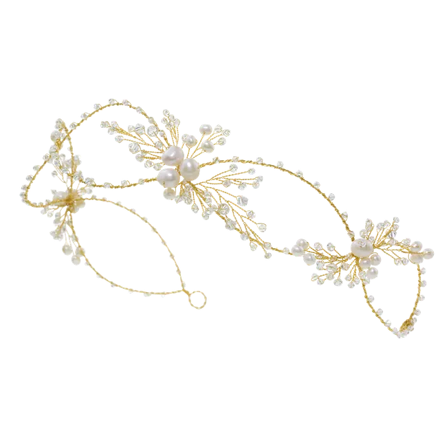 Juvelan My One and Only Haarschmuck Gold Perlen