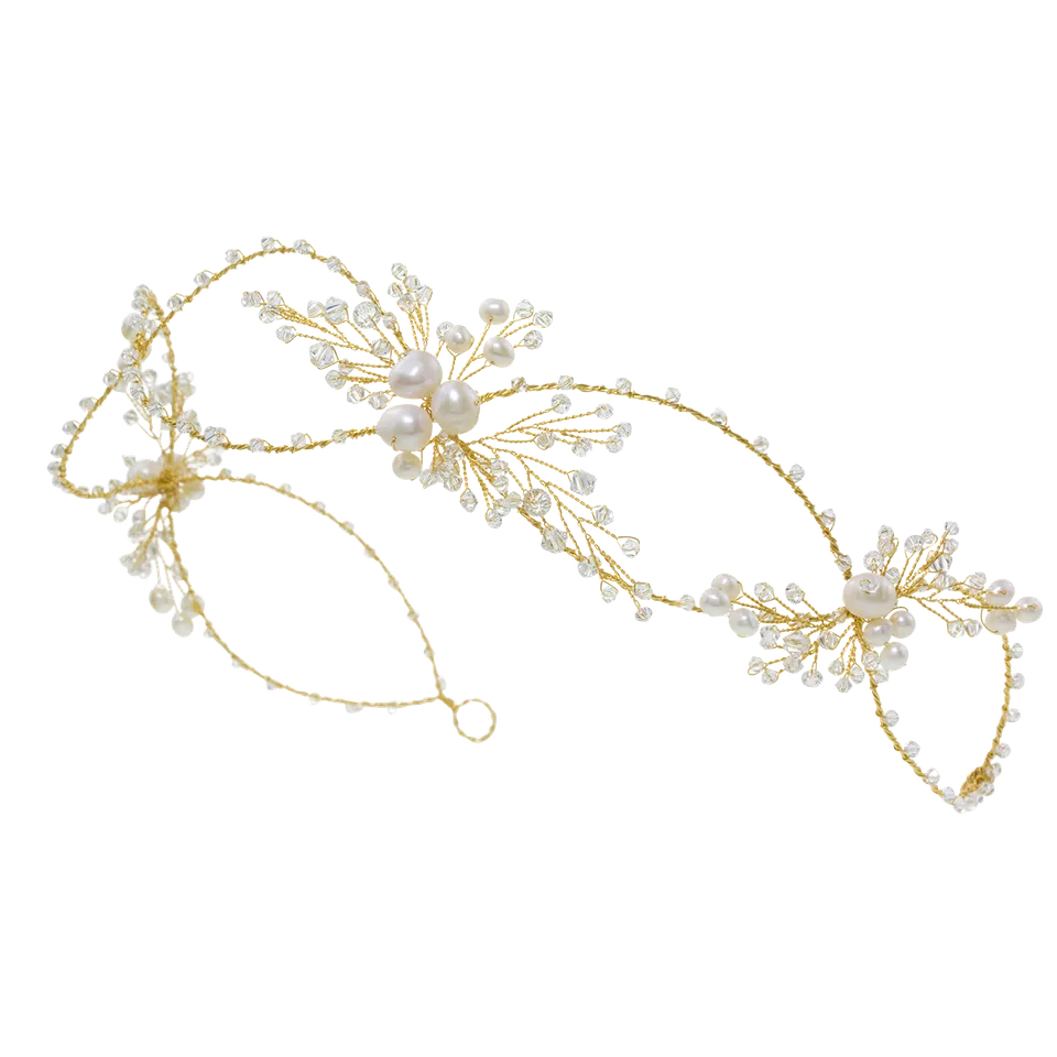 Juvelan My One and Only Haarschmuck Gold Perlen