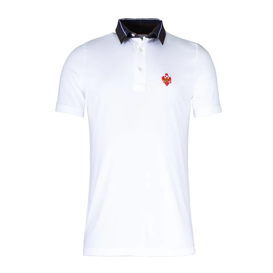 Rettl Josef Polo Herren weiß Stretchjersey