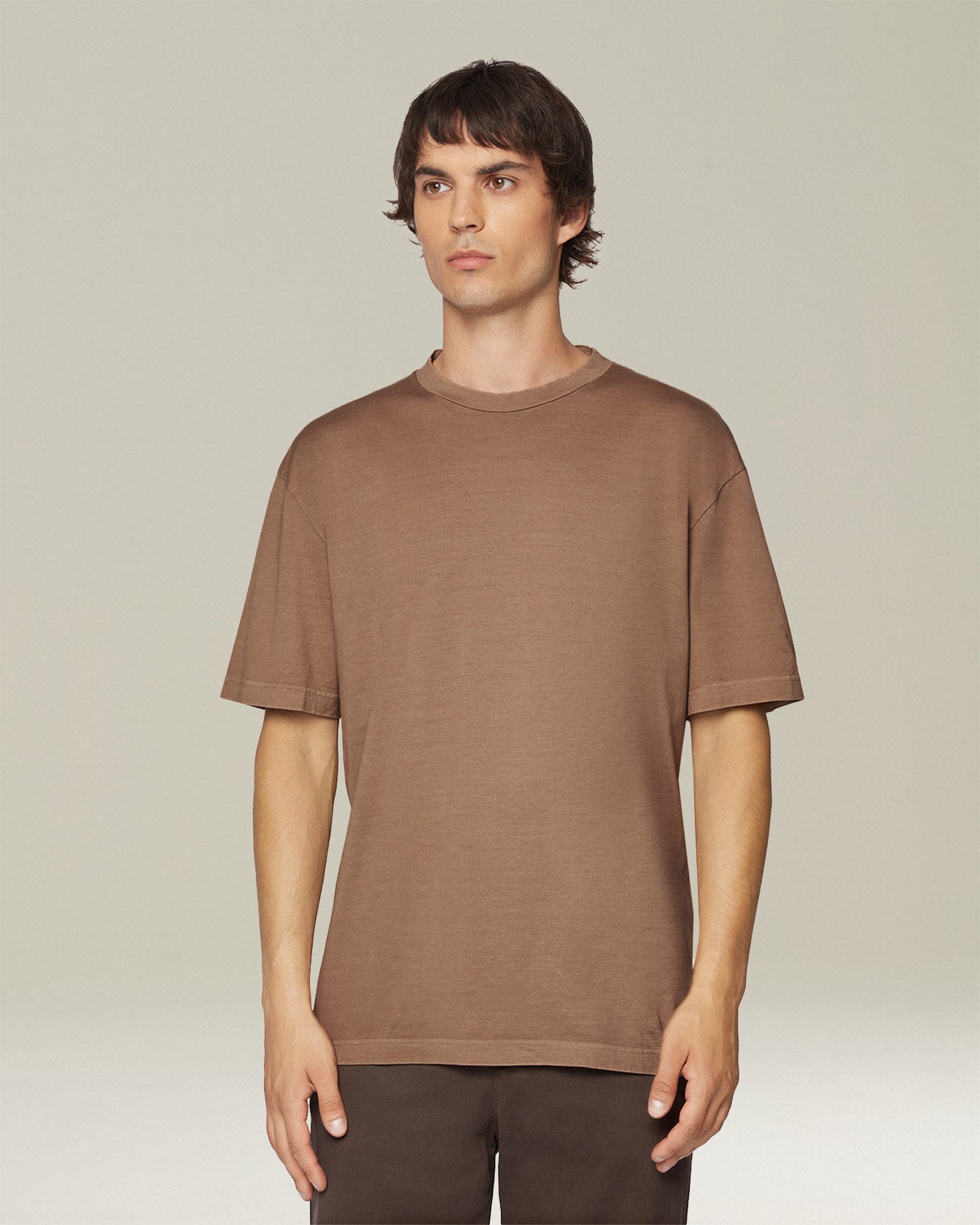 Kiton T-Shirt Monochrome Baumwolle Gr L