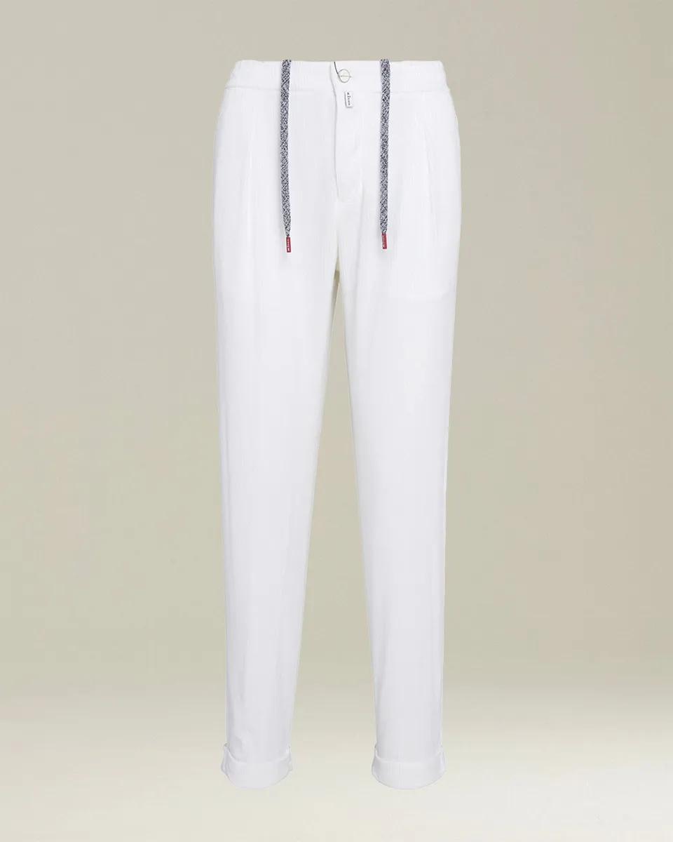 Kiton Essentials Jogginghose Baumwolle blau Gr.34 Fleece