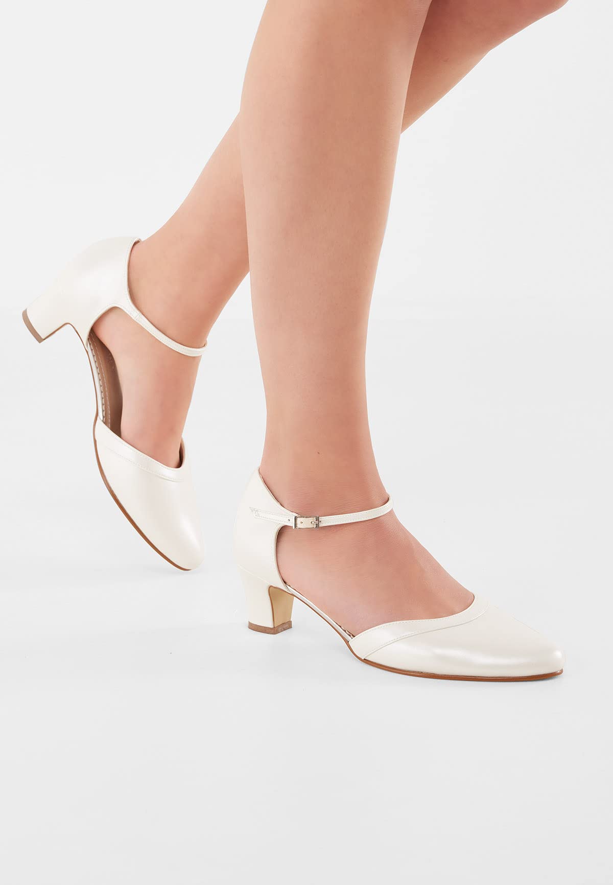 Rainbow Club Timeless Bright Sunshine Pumps Ivory 5cm
