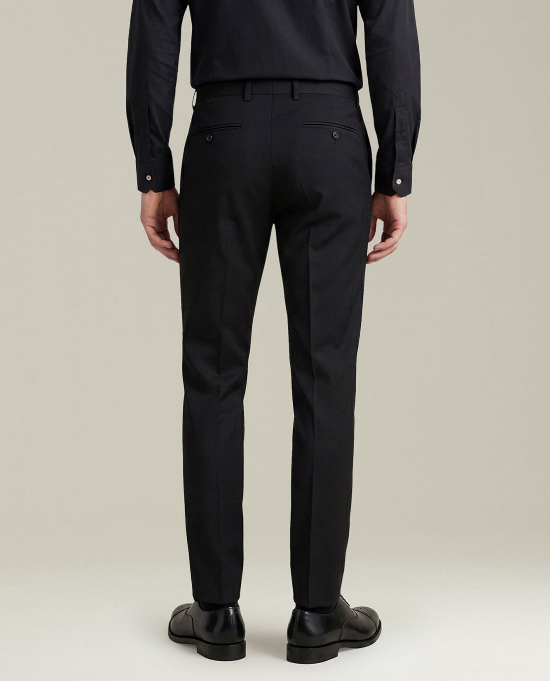 Kiton Suits 14-Micron Wolle Anzug Schwarz 50 Formal