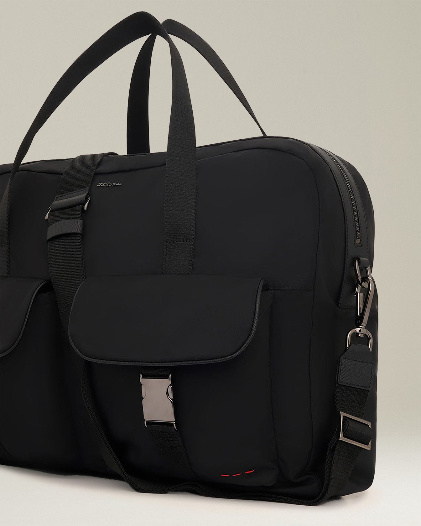 Kiton Briefcase with Leather Inserts Aktentasche TU Leder