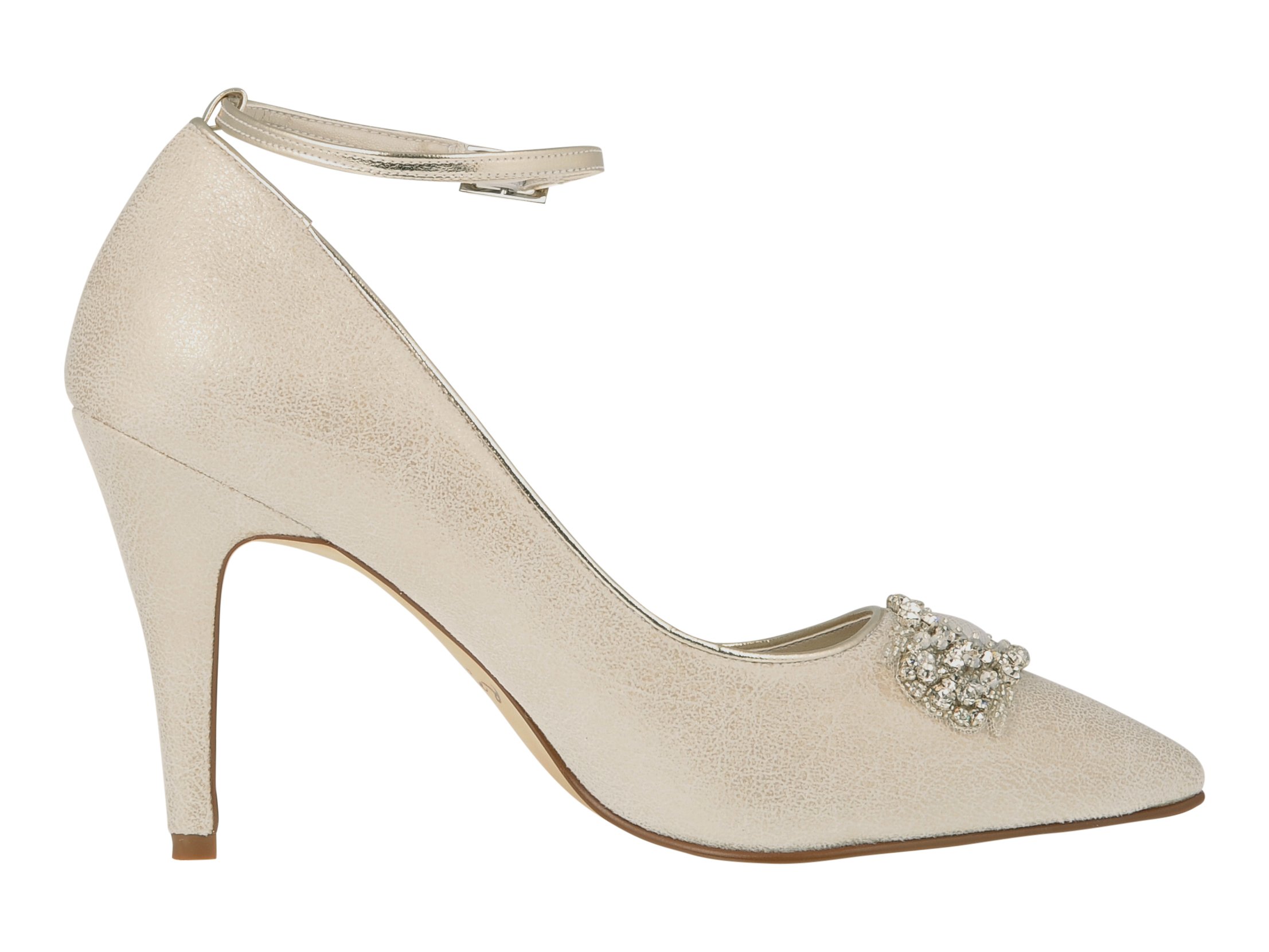Rainbow Club Ceri Luxe Collection Pumps Champagner Gr 40