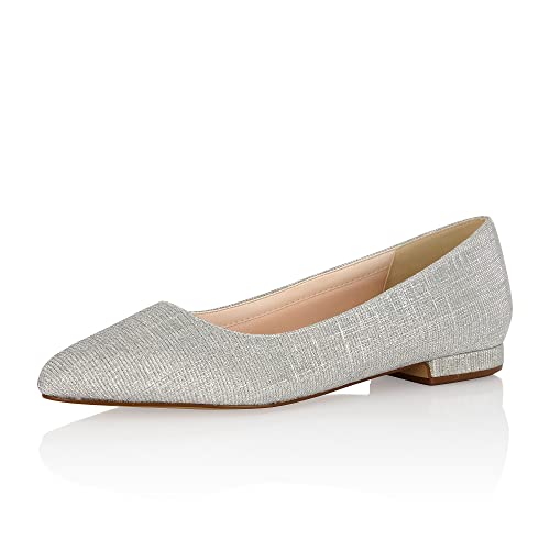 Rainbow Club Luxe Lauri Brautschuhe Gold Metallic flach