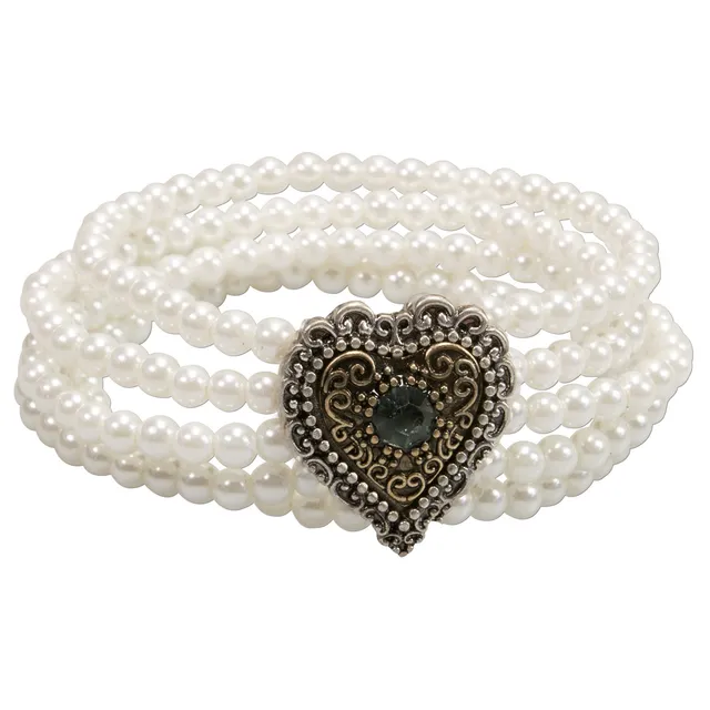 Alpenflüstern DAHEIM DAB057 Perlen-Armband Margarethe bicolor