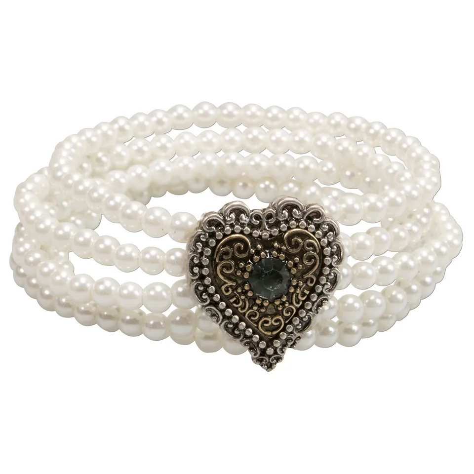 Alpenflüstern DAHEIM DAB057 Perlen-Armband Margarethe bicolor