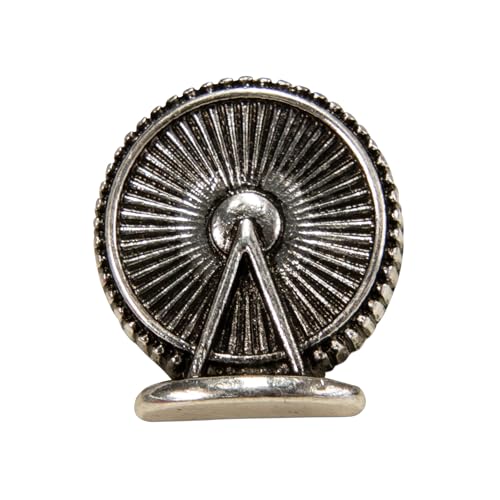 Alpenflüstern DAHEIM Riesenrad API134 Ansteck-Pin antik-silber