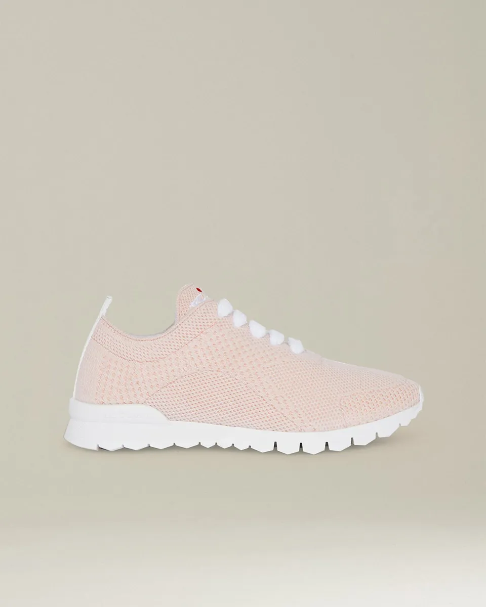 Kiton Fit Sneakers Kaschmir Strick Gr 40 weiß