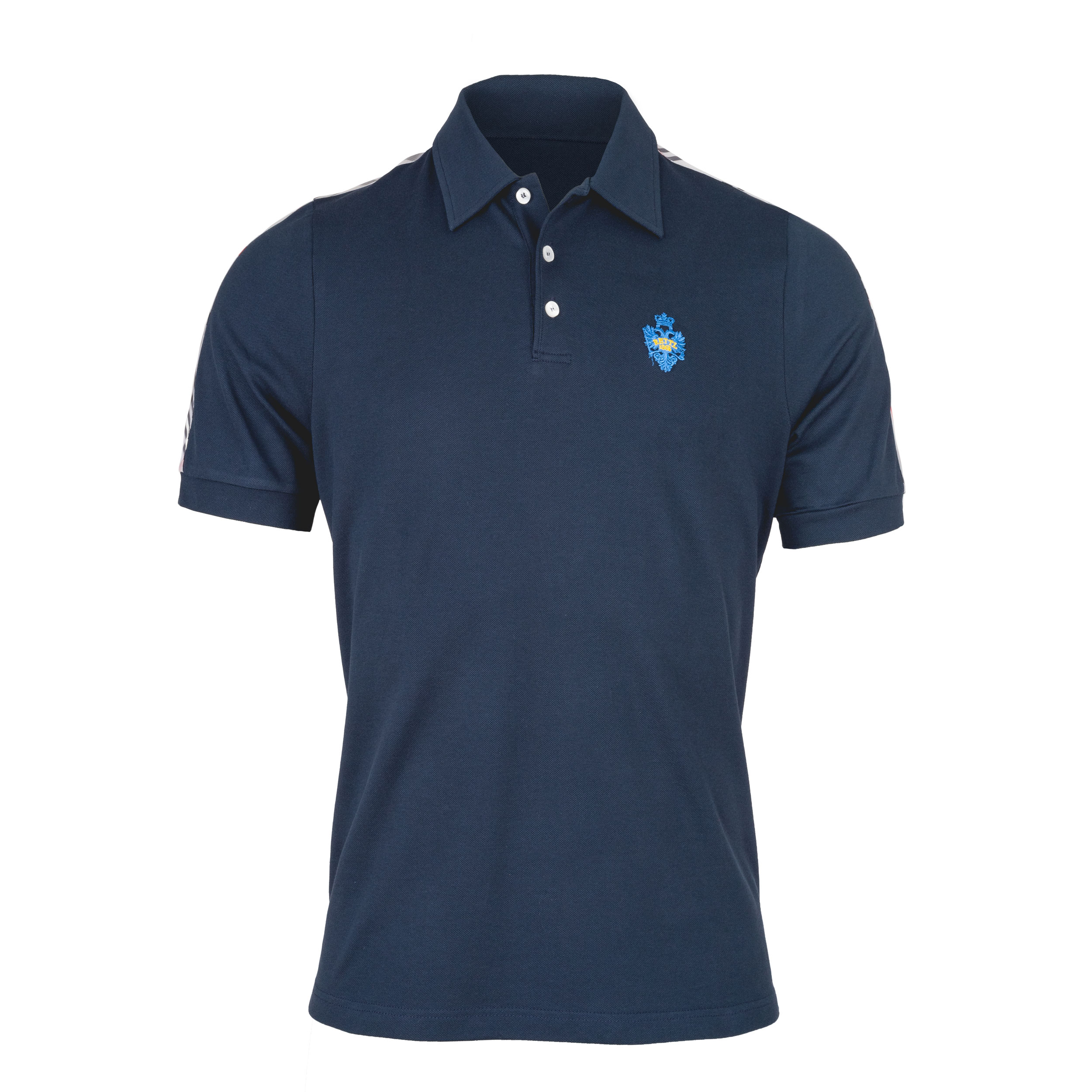 Rettl MEN Ted Herren Polo Stretchpiqué Streifen