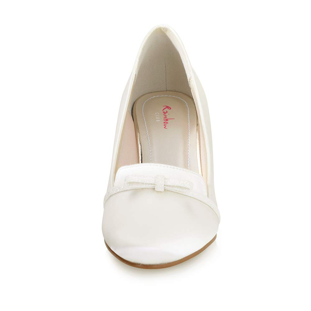Rainbow Club Embellished Collection Brigit Brautschuhe Ivory 7cm