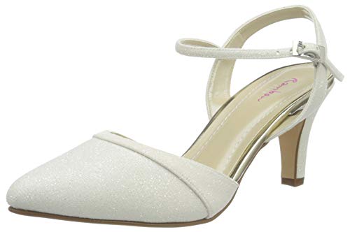 Rainbow Club Essentials Marlie Slingback Off-White Metallic