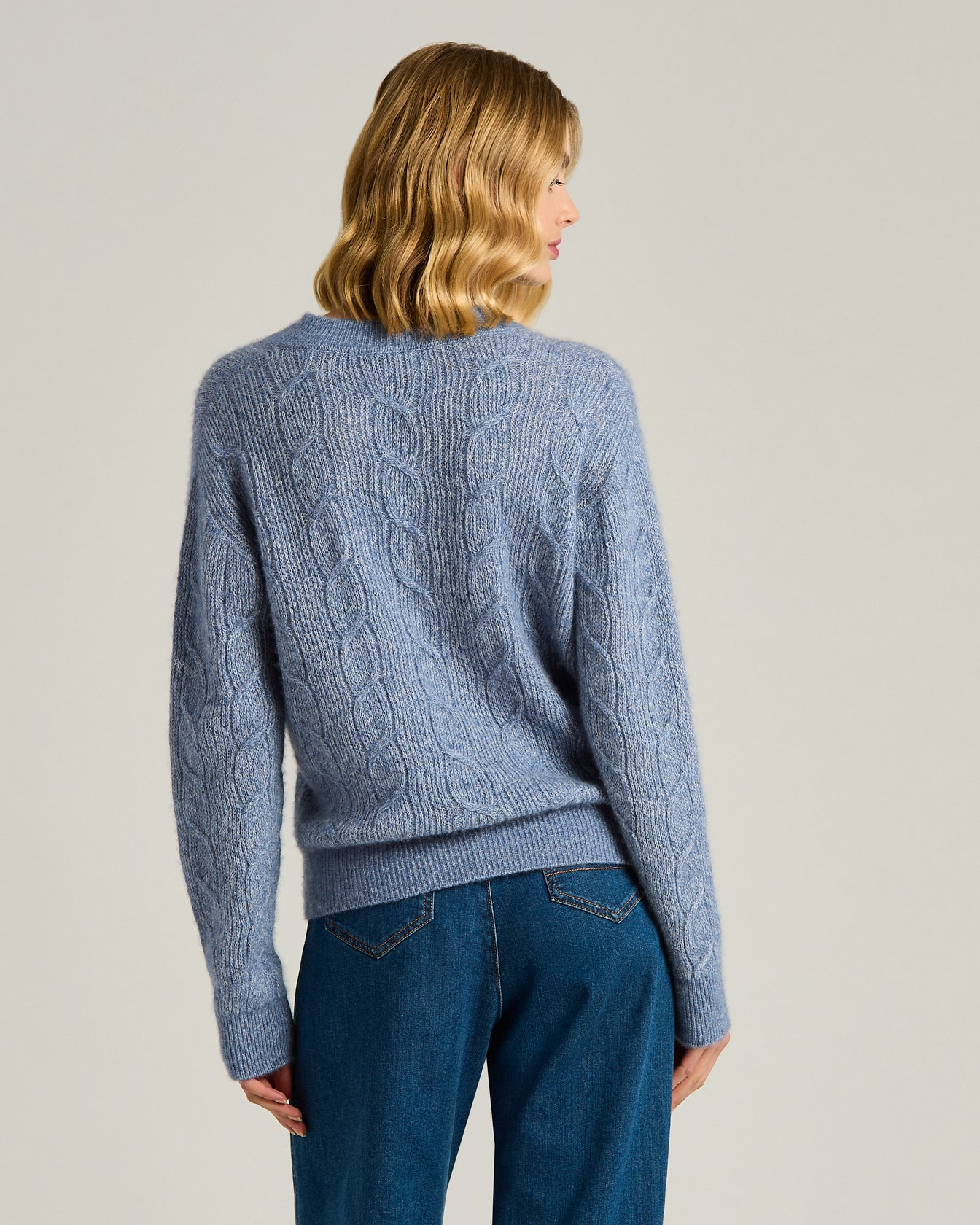 Kiton V-Neck Pullover Kaschmir Seide Feinstrick