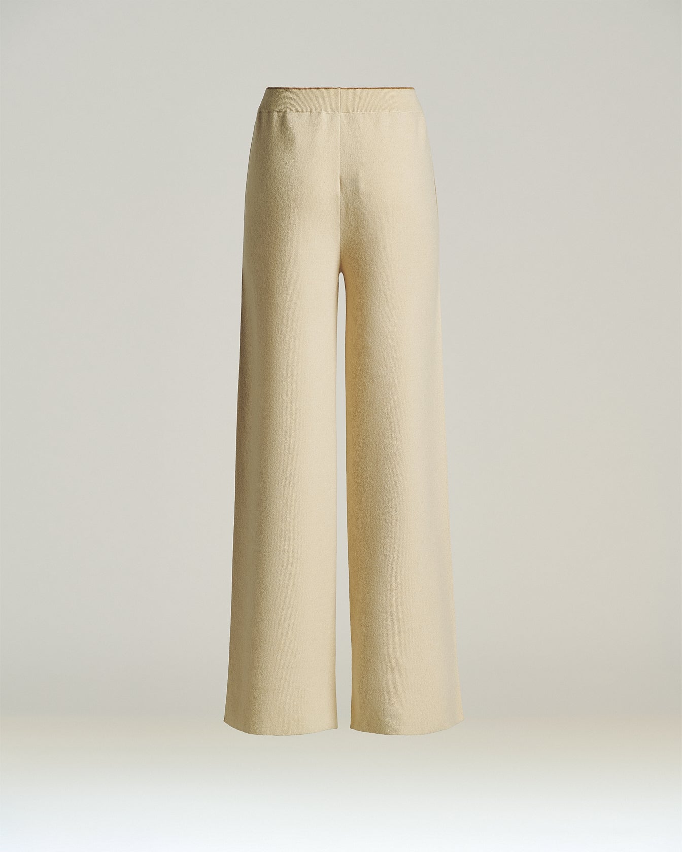 Kiton Cream White Wool Pants Wollhose Cremeweiß Gr. 40
