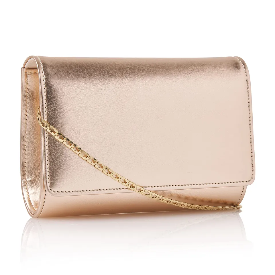 Rainbow Club Dafina Braut Clutch Rose-Gold Matt mit Kette