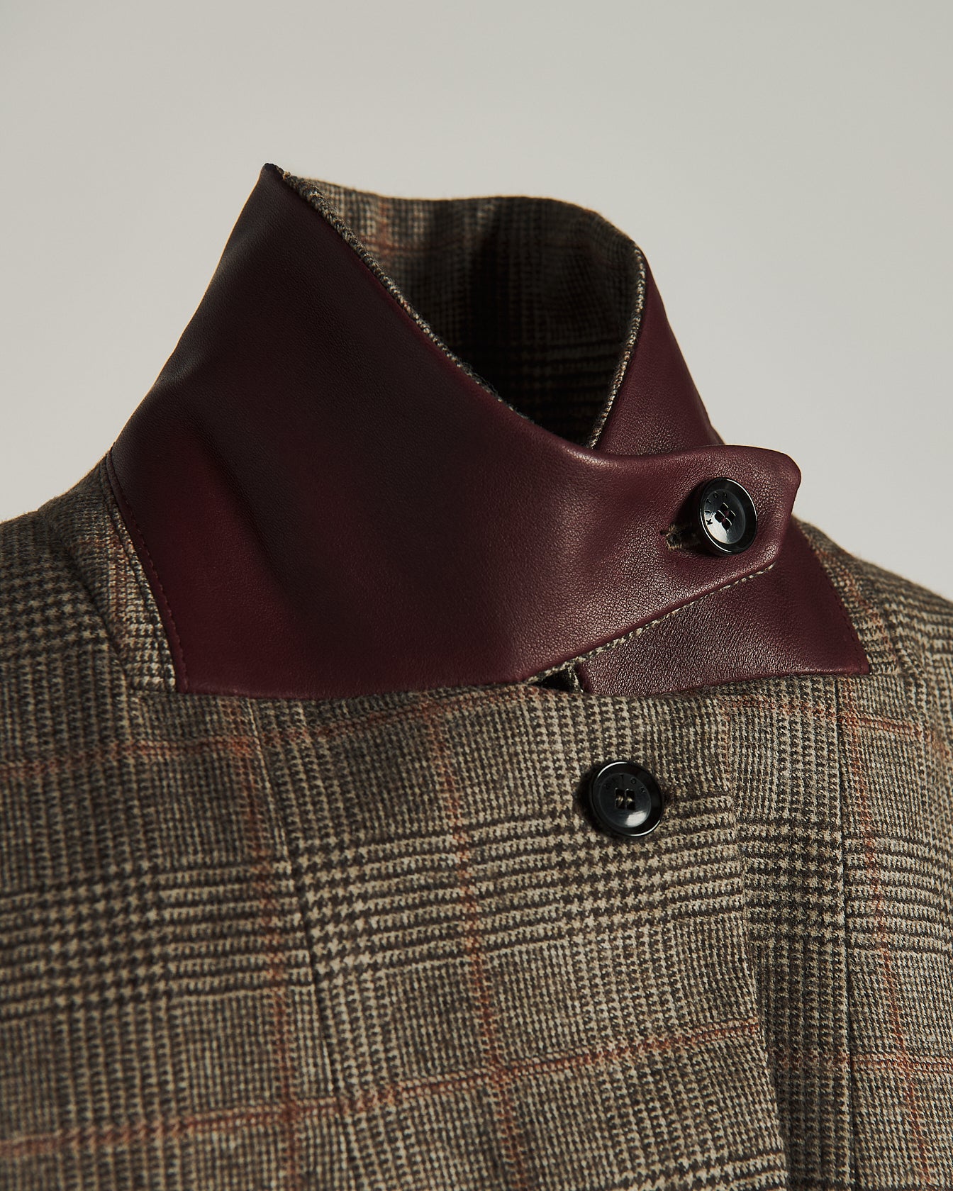 Kiton Jackets Rust Wool Sakko rost Wolle Karo