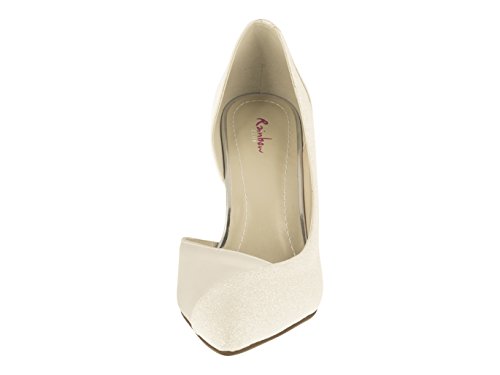 Rainbow Club Essentials Range Roux Brautschuhe Ivory 9cm