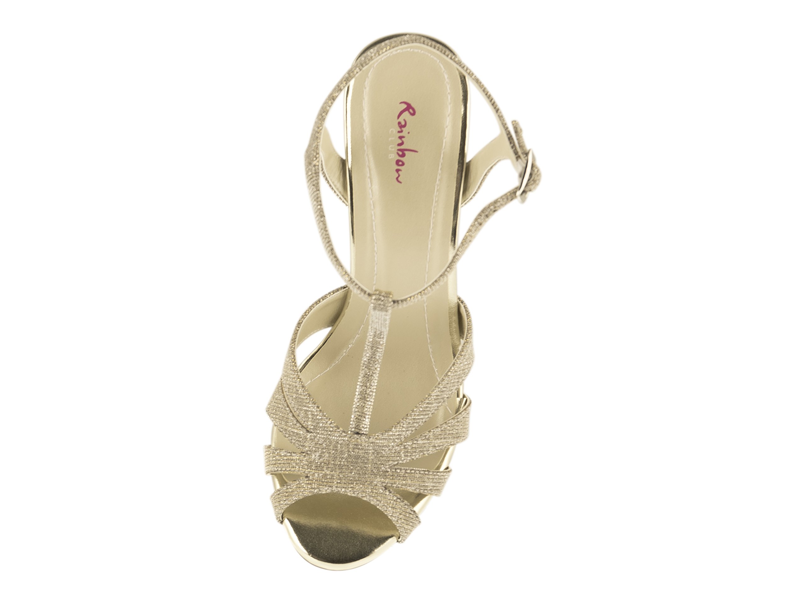 Rainbow Club Luxe Annabel Pumps Gold Metallic T-Bar