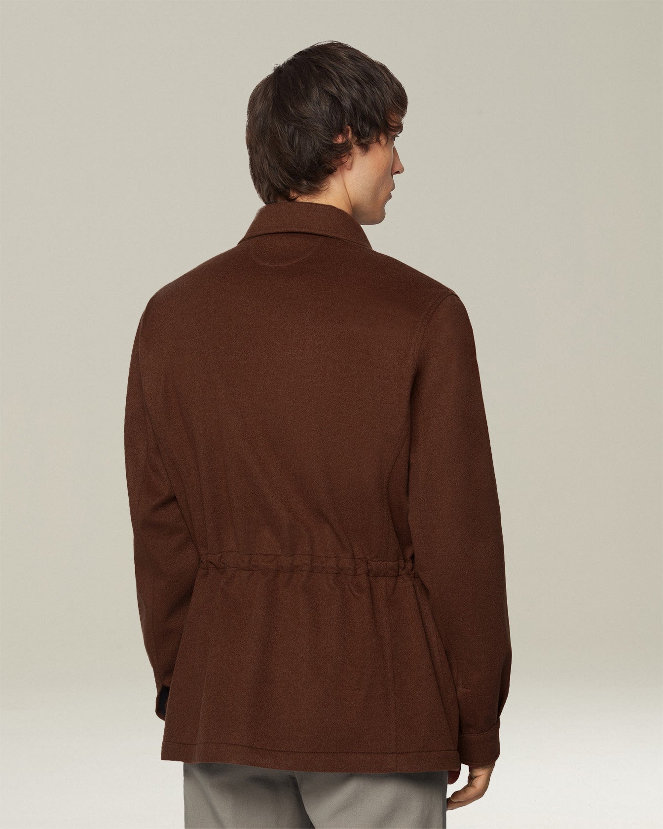 Kiton Beaver Utility Jacke Herren Kaschmir Gr.52 Taschen
