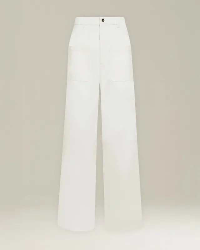 Kiton Sartorial Comfort Jeans Denim High Waist Weit
