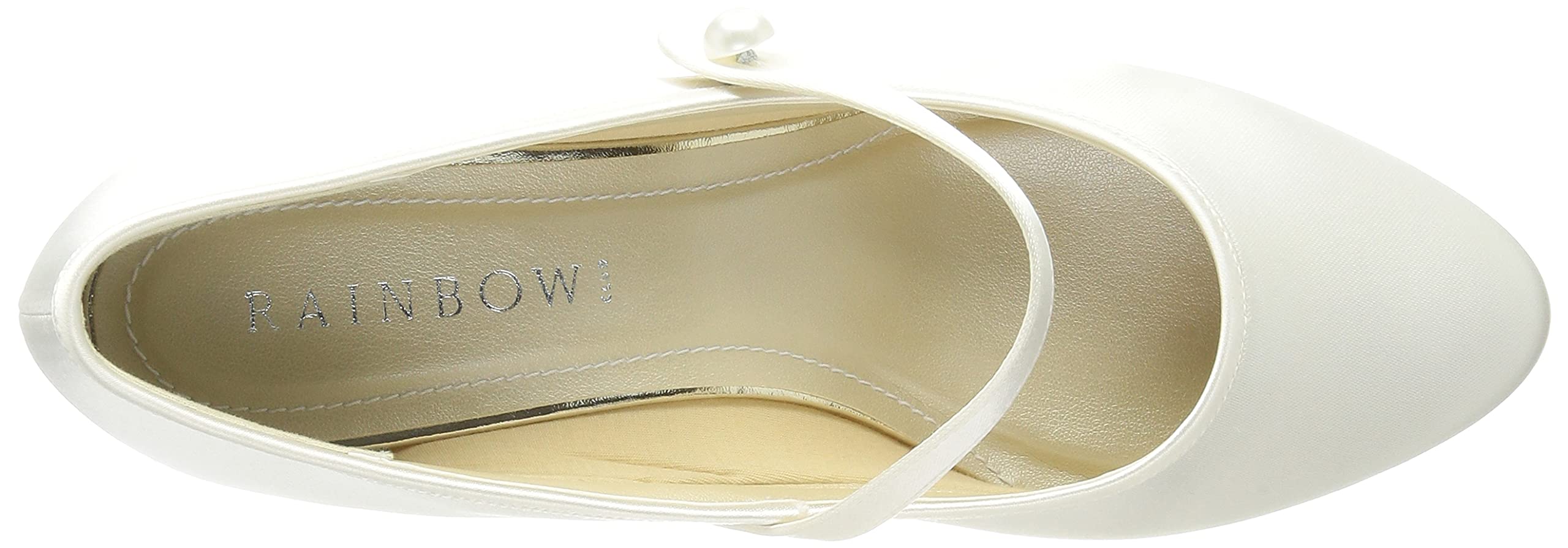 Rainbow Club Essentials Heather Pumps Satin ivory 5cm