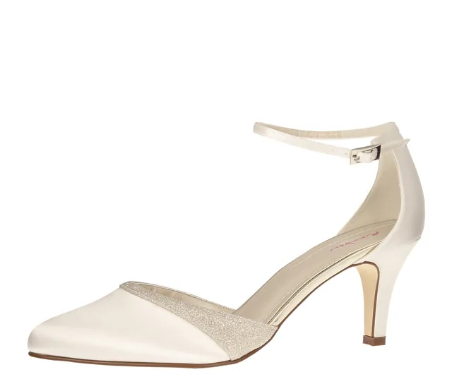 Rainbow Club Timeless Lisan Pumps Ivory Satin 6,5 cm