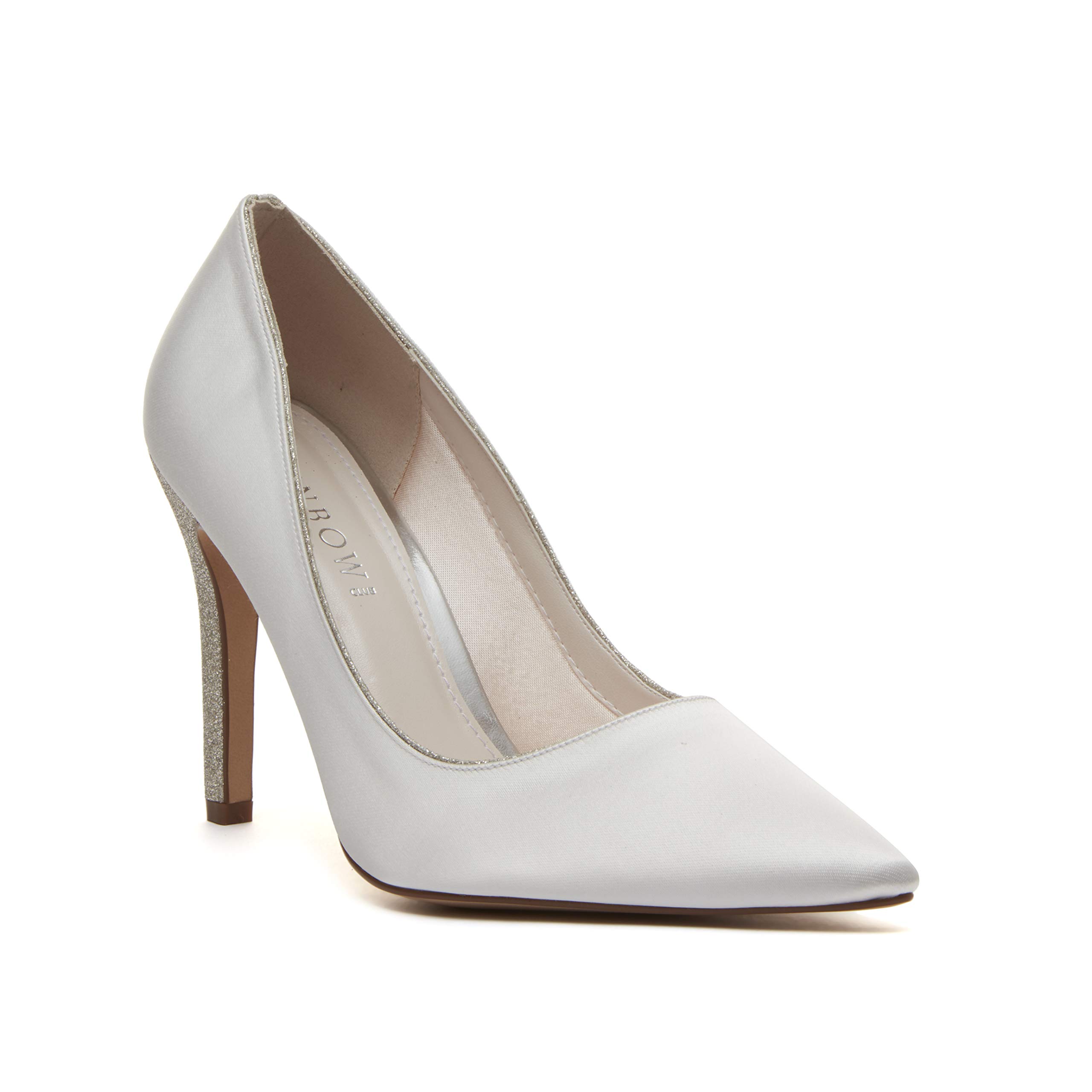 Rainbow Club Essentials Kiki Pumpe Brautschuhe ivory Satin spitz